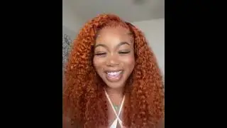 🍊 GINGER WIG TRANSFORMATION