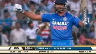 Rohitman Sharma 1st ever Double hundred vs Aus| Ind vs Aus 2013 odi series #indvsaus #indiavsaus