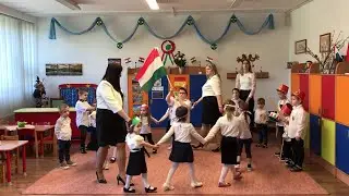Március 15-i műsor az óvodában