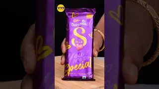 Valentine's Day Special DairyMilk Silk Heart Blush Milkshake #shorts #asmr #vivscooking