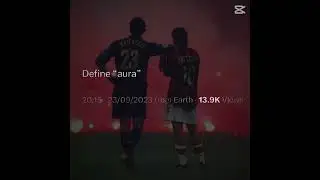 Fake aura #football #notjustagame #acmilan #fire #flare #notscared #infiniteaura #stand #ruicosta