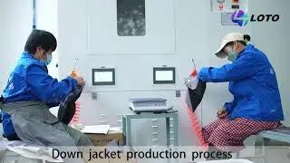 down jacket production process