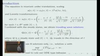 Long time behavior of nonlinear wave...resolution conjecture - Hao Jia
