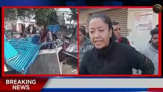 JMC Intensifies Anti-Encroachment Drive, Demolishes Illegal Structures in Talab Tillo, Jammu.