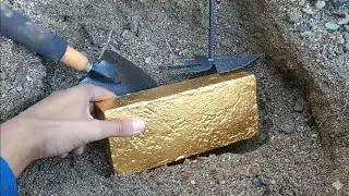 I Found This! Biggest Ever Discovery || A Big Pace of Gold Beneath the Tree || Biggest Treasure gold