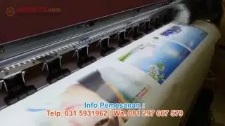 DEMO MESIN DIGITAL PRINTING INDOOR ECO SOLVENT INFINITY TERBARU HARGA MURAH GARANSI 1 TAHUN