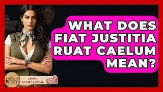What Does Fiat Justitia Ruat Caelum Mean? - All About Rome