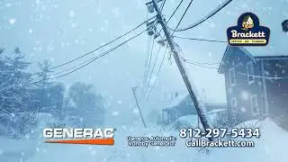 Count on Generac Generators from Brackett