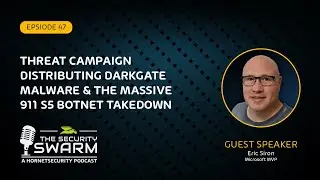 Threat Campaign Distributing DarkGate Malware & The 911 S5 Botnet Takedown | Security Swarm Podcast
