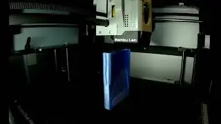 Cascade card wallet that's Print-in-place (Timelapse on BambuLab X1C)