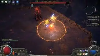 Арбитр пепла - Фликер страйк Инвокер - Path of Exile 2 (Arbiter of Ash vs Flickers strike monk)
