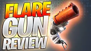NEW FLARE GUN REVIEW - Is The Flare Gun Good?  (FLARE GUN FORTNITE MYTHBUSTERS)