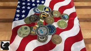 How I Made A Military Challenge Coin Display
