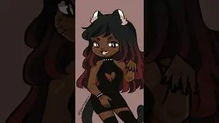 🌱✨ Drawing my Oc on the ipad Procreate Timelapse 🌱✨#artshorts #digitalart
