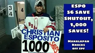 Manalapan 2 Scotch Plains-Fanwood 0 | South Public 1st Round | Christian Esposito 56 Save Shutout!