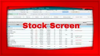 MarketChameleon.com Live Pre Market Show We Look at Stock Screens
