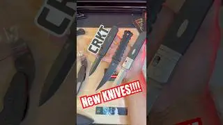 These New Knives From CRKT are NICE!!😍🔪 #unboxing #knifeskills #crkt #shortsviral