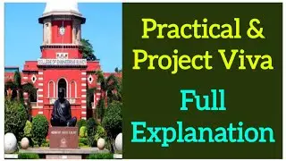 Anna university practical exam and project viva procedure