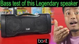 bluetooth speaker bass test | boat stone 1000 speaker bass test