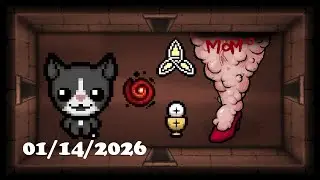 Guppy start - Binding Of Isaac Repentance Daily - 01/14/2026