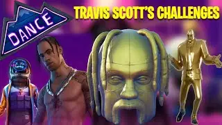 All TRAVIS SCOTT'S ASTRONOMICAL  Challenges Guide - Fortnite Chapter 2 Season 2