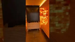 Соляная сауна в SPA Oliva Геленджик. #sauna #design #spa