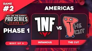 Infamous vs The Cut Game 2 - BTS Pro Series 13 AM: Phase 1 w/ Kmart & neph