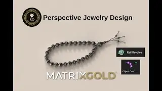 Matrix Gold ile Kendinize Tesbih Tasarlamayı &ouml;ğrenin (Rail Revolve-Object On Curve)