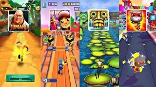 Subway Surfers 🆚 Temple Run 🆚 Talking Tom Gold Run 🆚 Minion Rush 🌪️ Ultimate Run Battle!
