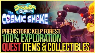 All Prehistoric Kelp Forest Collectibles SpongeBob SquarePants Cosmic Shake - 100% Exploration
