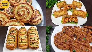 Iftar Recipes by Aqsa's Cuisine Chicken Bread, Chicken Kabab, Chicken Patties, Fried Chicken Pockets