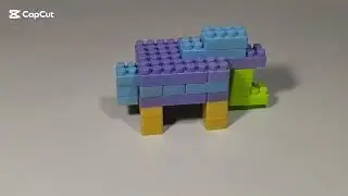 How to make an Elephant  with Building Blocks. Elephant Building Blocks Kids/Block Elephant