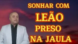 SONHAR COM LE&Atilde;O PRESO NA JAULA