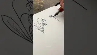 The sound of pen on paper 🖊️ doodling therapy ✨ peaceful vibes #artaesthetic #mindfulness