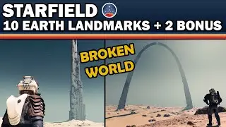 Starfield: All Earth Landmarks + Moon & Mars - How To Find Them