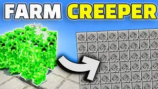 La Migliore FARM DI CREEPER Su MINECRAFT BEDROCK 1.21