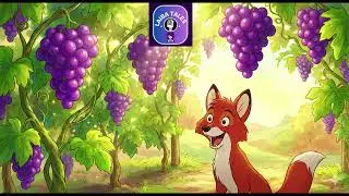 Fox and the Grapes Story | Short Moral Story for Children | Interesting Video