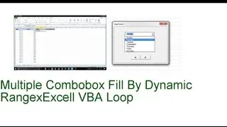 Multiple Combobox Additem Excell VBA