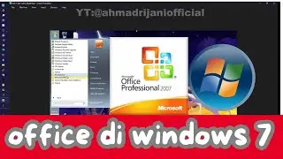 Memasang Office di windows 7