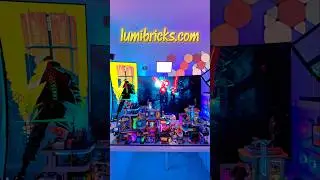 My cyberpunk city is finally complete. ⚡🏙️ @LUMIBRICKS_OFFICIAL  👈