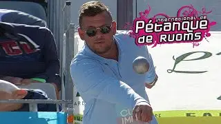 Finale FERNANDEZ vs MONROS : International &agrave; p&eacute;tanque de Ruoms 2022