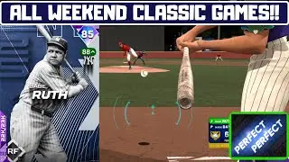 I played ALL my WEEKEND CLASSIC GAMES in ONE VIDEO! MLB The Show 25
