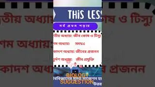SSC 2024 Biology suggestion 2024