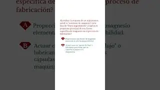 Al evaluar la etiqueta de un suplemento, usted ve estearato de magnesio en la lista de Otros