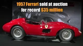 1957 Ferrari sold at auction for record $35 million