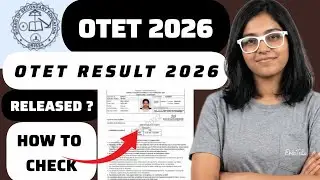 otet result 2025 | odisha tet result 2026