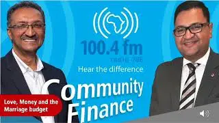 Community Finance 21 October 2025 Love, Money and the Marriage budget