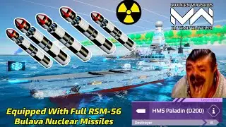 HMS Paladin With Full RSM-56 Bulava Nuclear Missiles ☢️ | Modern Warships
