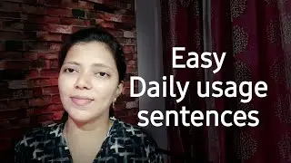 DAILY USAGE SENTENCES  | SPOKEN ENGLISH THROUGH TAMIL