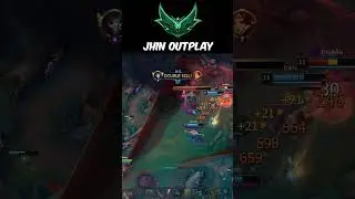 jhin outplay #leagueoflegends #jhin #lolclips #riotgames #outplay